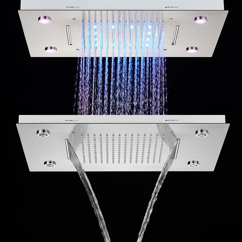 Celestial Falls LED Shower Head